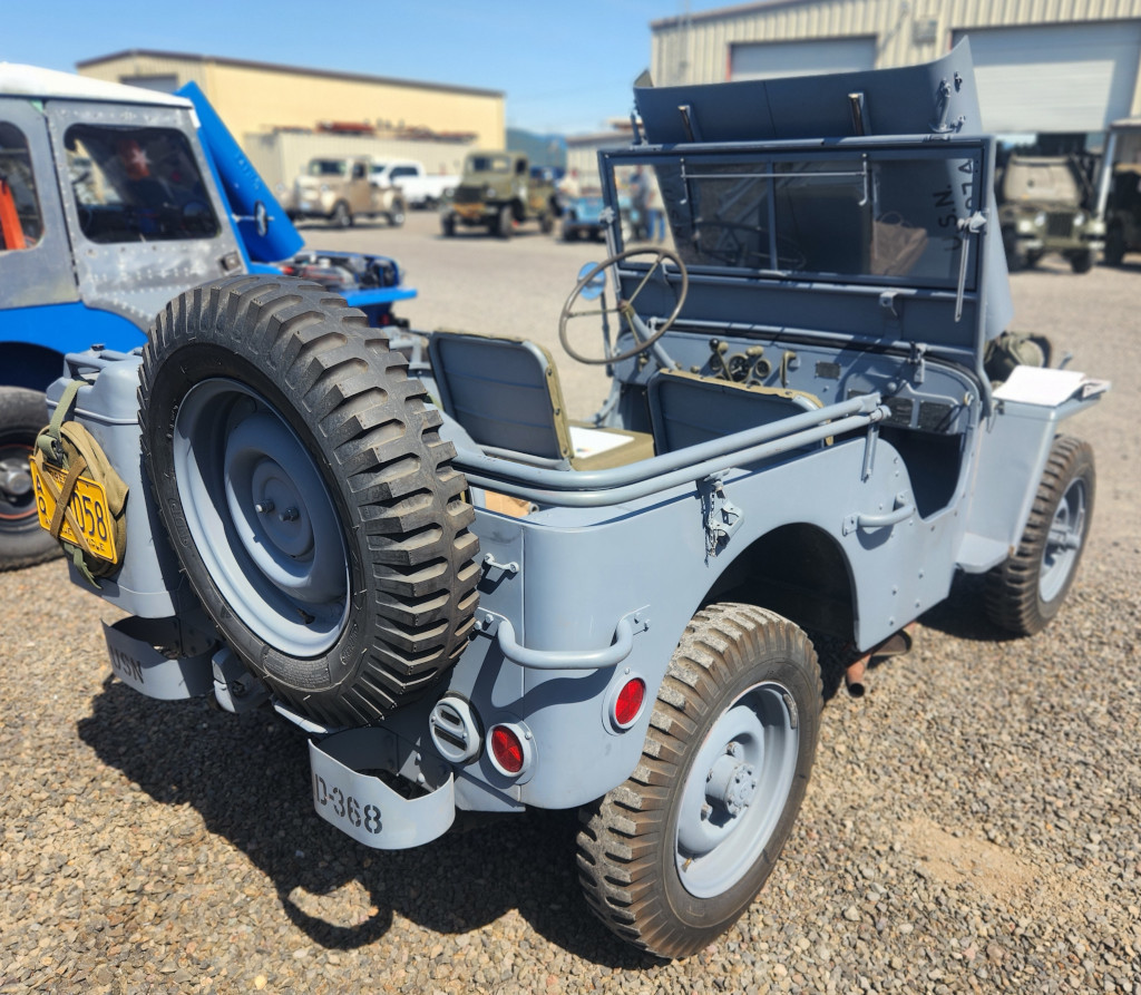 Navy jeep.